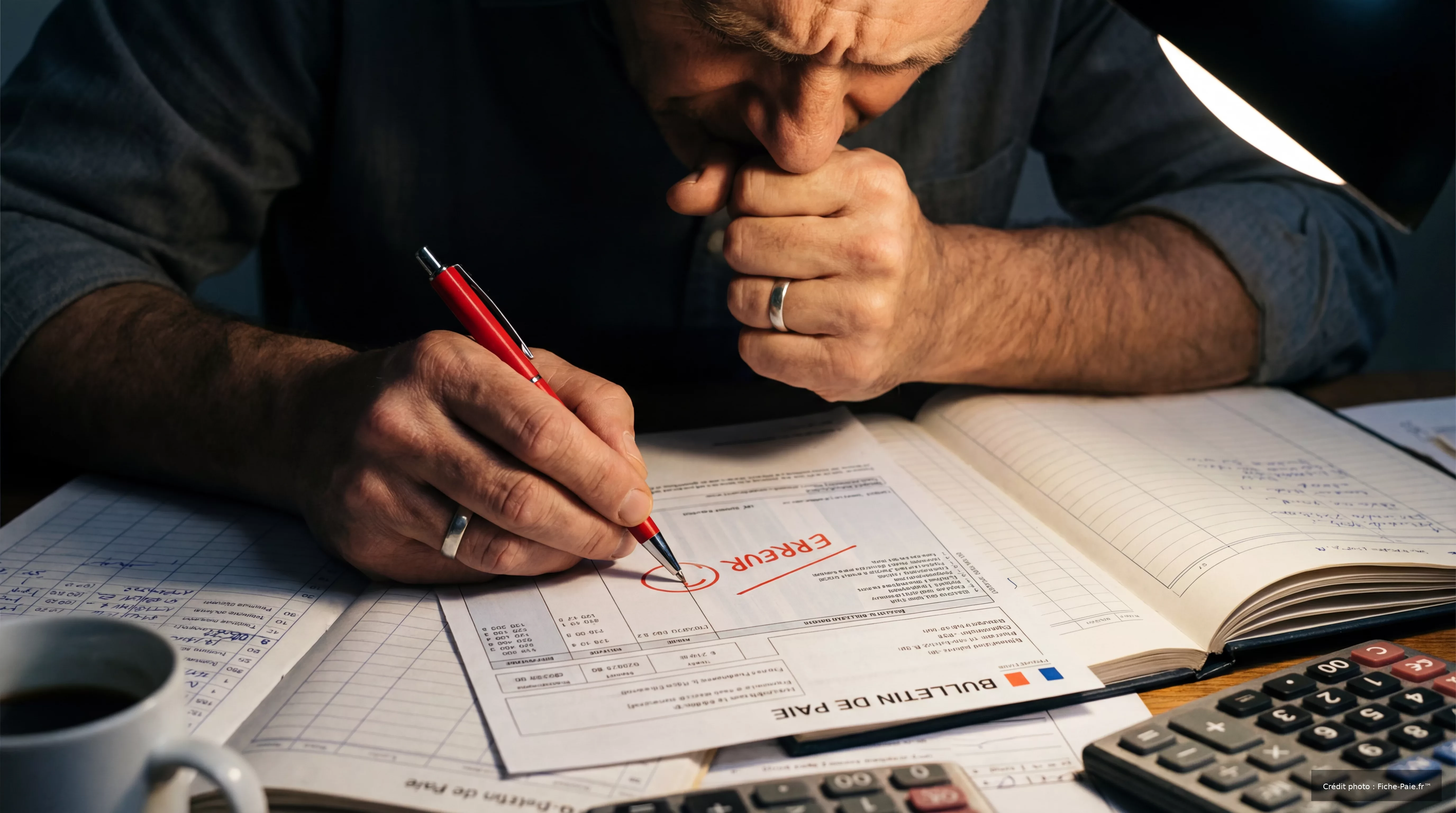 Erreur sur ma fiche de paie : quels recours ?